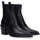 Chaussures Femme Low boots right Pomme D'or  Noir