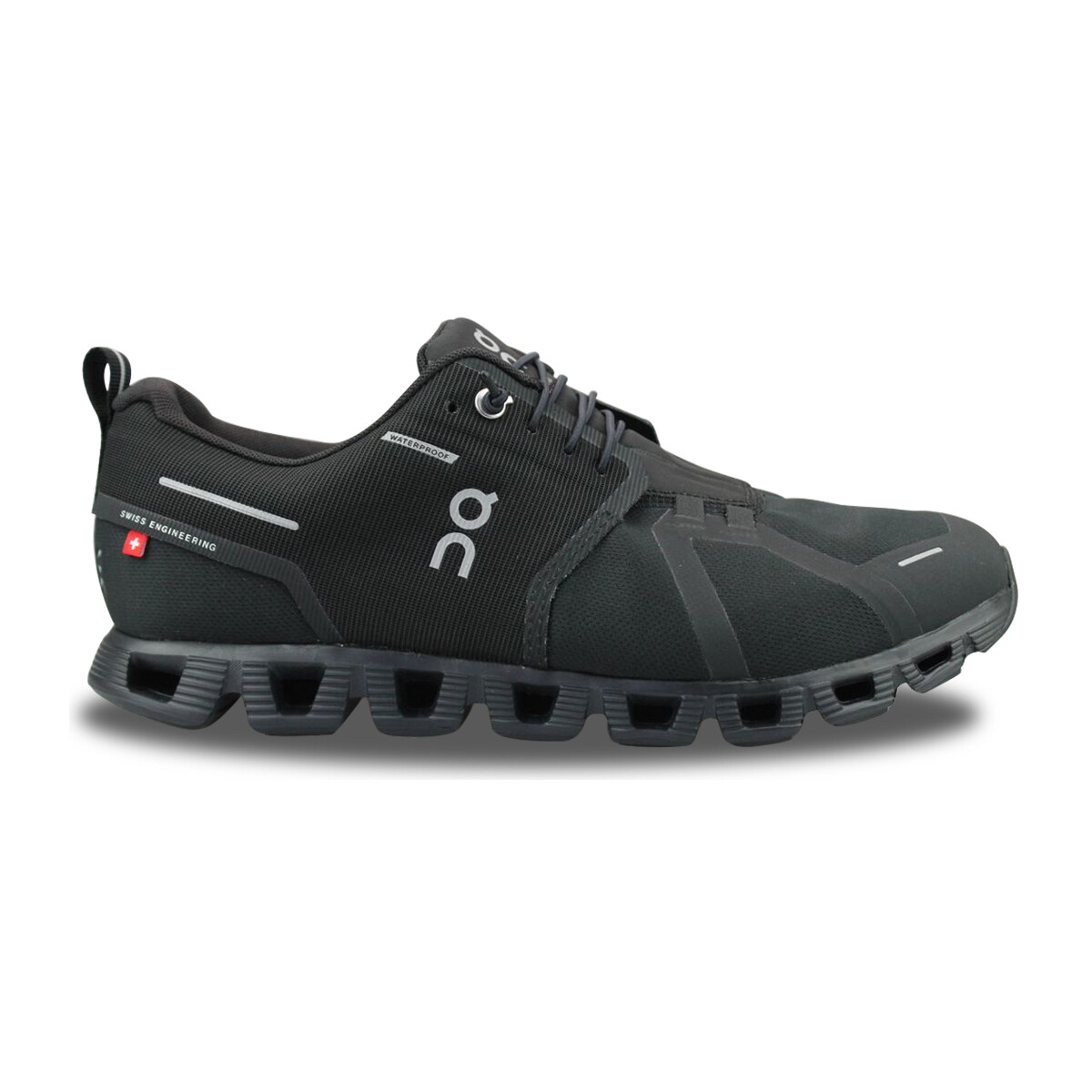 Chaussures Baskets mode On Running Cloud 5 Waterproof Noir Noir