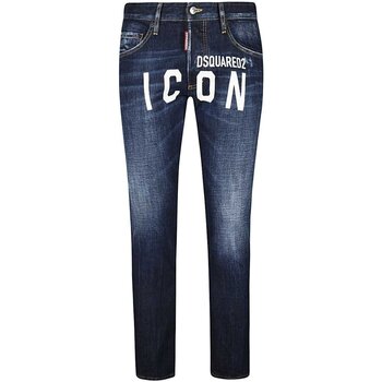 Vêtements Homme Jeans button-fastening droit Dsquared S79LA0012 Bleu
