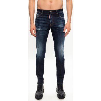 Vêtements Homme Jeans button-fastening skinny Dsquared S74LB0767 Bleu