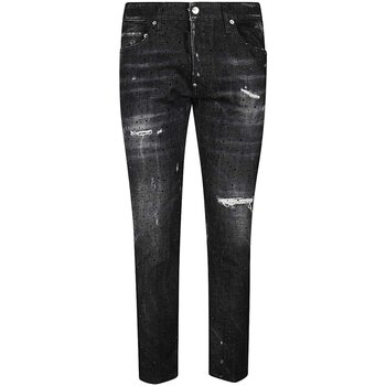 Vêtements Homme Jeans tiered skinny Dsquared S74LB0814 Noir