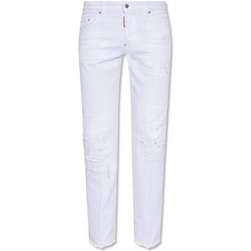 Vêtements Homme Jeans skinny Dsquared S71LB1055 Blanc