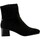 Chaussures Femme Boots Rieker Bottine à Zip Microstretch Noir