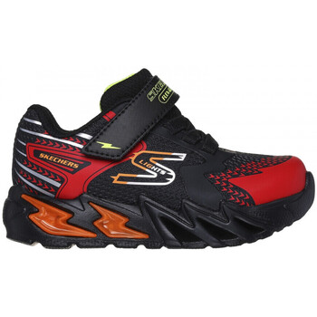 Chaussures Enfant Volleyball Shoes & Knee pads are Skechers Flex-glow bolt Noir