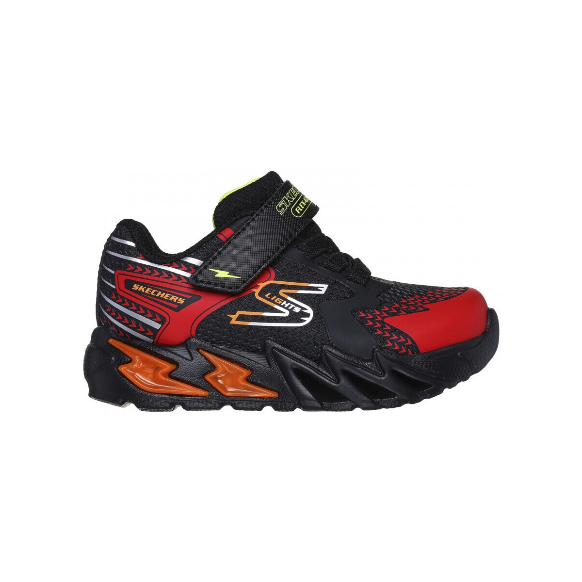 Chaussures Garçon Running / trail Skechers Flex-glow bolt Noir