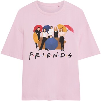 Vêtements Femme T-shirts manches longues Friends  Rouge