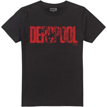 Vêtements Homme T-shirts manches longues Deadpool Bang Noir