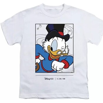 Vêtements Enfant T-shirts manches courtes Disney  Blanc