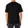 Vêtements Homme T-shirts manches courtes Calvin Klein Jeans T-shirt d'adresse superposé Noir