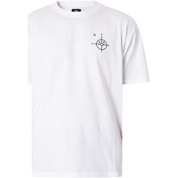 Vêtements Homme T-shirts hoodie manches courtes Edwin T-shirt Anges Blanc