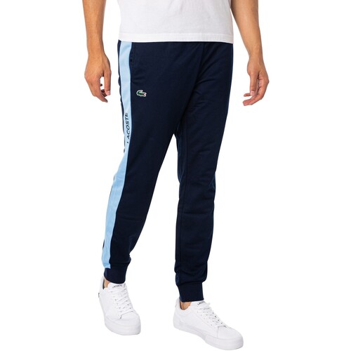 Vêtements Homme Livraison gratuite* et Retour offert Lacoste Pantalon de jogging de tennis Ripstop Bleu