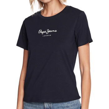 Vêtements Femme T-shirts manches courtes Pepe jeans PL505480 Bleu