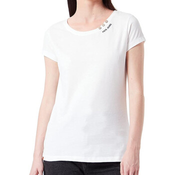 Vêtements Femme T-shirts manches courtes Pepe jeans PL505230 Blanc