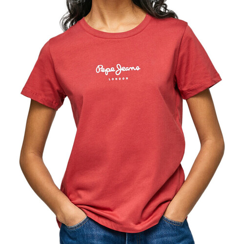 Vêtements Femme T-shirts & Polos Pepe JEANS Nice PL505480 Rouge