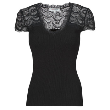 Vêtements Femme T-shirts manches courtes Morgan MSTACY Noir