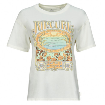 Vêtements Femme T-shirts manches courtes Rip Curl LONG DAYS RELAXED TEE Beige