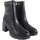 Chaussures Femme Multisport Isteria Bottine  23261 noire pour femme Noir