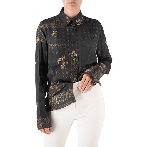 Vêtements Femme T-shirts & Polos Replay Snake Print Leather Look Belted Pocket Shorts Champion FoncCrme Marron