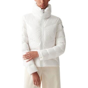 Vêtements Femme Vestes Colmar Doudoune  col montant en tissu brillant blanc Blanc