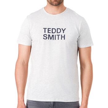 Vêtements Homme T-shirts manches courtes Teddy Smith 11014744D Blanc