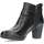 Chaussures Femme Bottines Fluchos BOTTES EVELYN  D9111 Noir