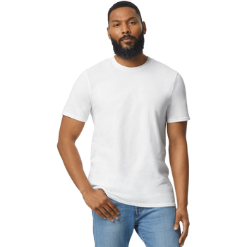 Vêtements T-shirts manches longues Gildan 980 Blanc