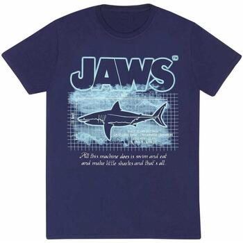 Vêtements T-shirts manches longues Jaws  Bleu