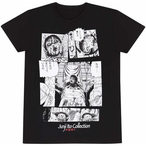 Vêtements T-shirts manches longues Junji-Ito Surgery Noir