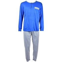 Vêtements Homme Pyjamas / Chemises de nuit Ozabi Pyjama Homme Eco HOMEWEAR Bleu