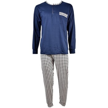 Vêtements Homme Pyjamas / Chemises de nuit Ozabi Eco HOMEWEAR 1079 MA Multicolore