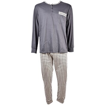 Vêtements Homme Pyjamas / Chemises de nuit Ozabi Eco HOMEWEAR 1079 G Gris