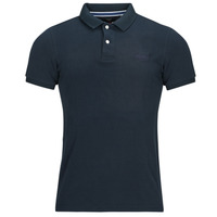 Fitted polo tee cut in a true knit fabrication