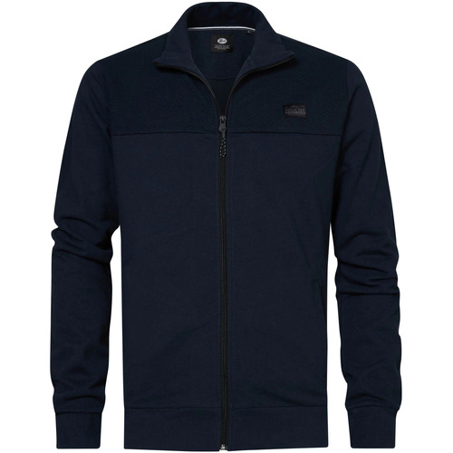 Vêtements Homme Sweats Petrol Industries Short Sleeve Check Spliced Shirt 3-16yrs Bleu
