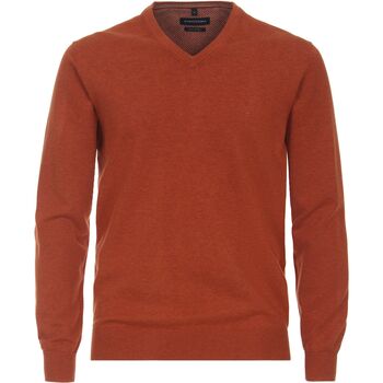 Vêtements Homme Sweats Casa Moda Pull Col-V Orange Orange