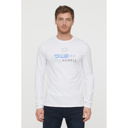 Vêtements Homme Newlife - Seconde Main Lee Cooper T-shirt Atof Blanc Blanc