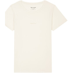 Vêtements Fille T-shirts manches courtes Teddy Smith 51007272D Blanc