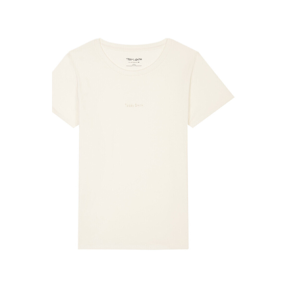 Vêtements Fille T-shirts & Polos Teddy Smith 51007272D Blanc