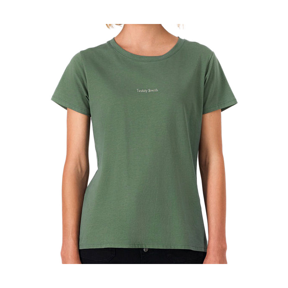 Vêtements Femme T-shirts & Polos Teddy Smith 31016576D Vert