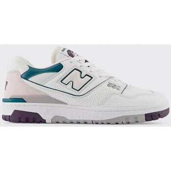 Chaussures Homme Baskets mode New Balance 550 White Fog Violet Multicolore