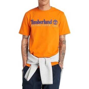 Timberland Tee-Shirt Embroidery Logo Orange