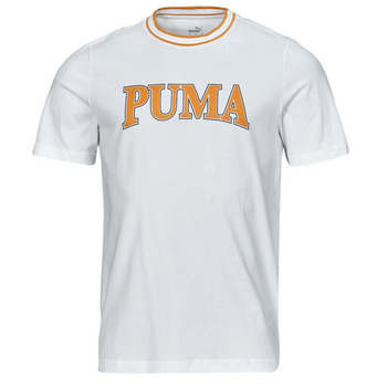 VêBoxer Homme T-shirts manches courtes Puma PUMA SQUAD BIG GRAPHIC TEE Blanc