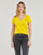 Vêtements Femme T-shirts manches courtes Web-intarsia cable-knit polo shirt. BELL Jaune