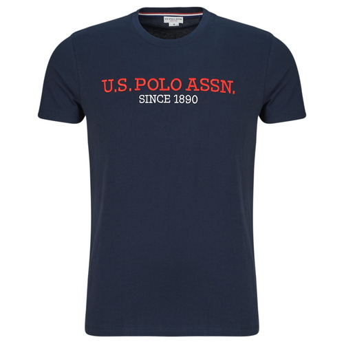 Vêtements Homme Frame Long Sleeve Polo U.S Polo Assn. MICK Marine
