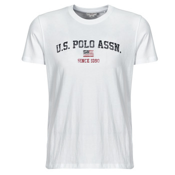 Vêtements Homme T-shirts manches courtes U.S cinzento Polo Assn. MICK Blanc