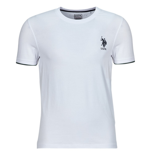 Vêtements Homme T-shirts manches courtes Polo Ralph Lauren T-shirt à inscription Blanc. DAMY Blanc