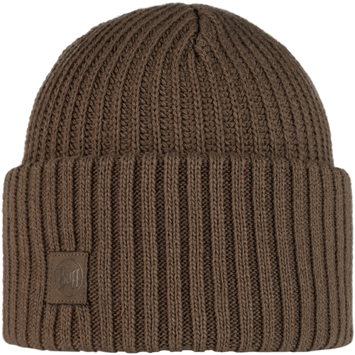Accessoires textile Bonnets Buff Knitted Fleece ribbed-knit Hat Beanie Marron