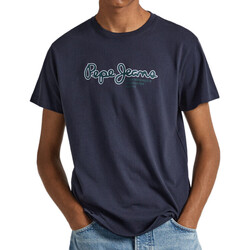 Vêtements Homme T-shirts & Polos Pepe jeans PM509126 Bleu