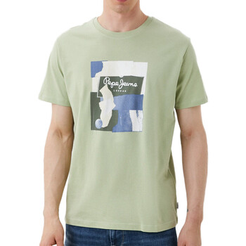 Vêtements Homme T-shirts manches courtes Pepe jeans PM508942 Vert