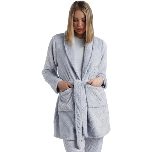 Vêtements Femme Pyjamas / Chemises de nuit Admas Robe de chambre Forever Together Bleu