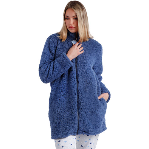Vêtements Femme Pyjamas / Chemises de nuit Admas Veste d'intérieur Cloudy Nights Bleu
